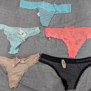 5 Victoria's Secret Pairs of Underwear